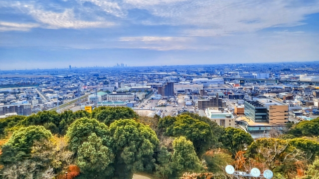 小牧市の風景